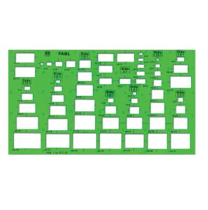 عکس شابلون مستطیل مهندسی فابل - شماره 8