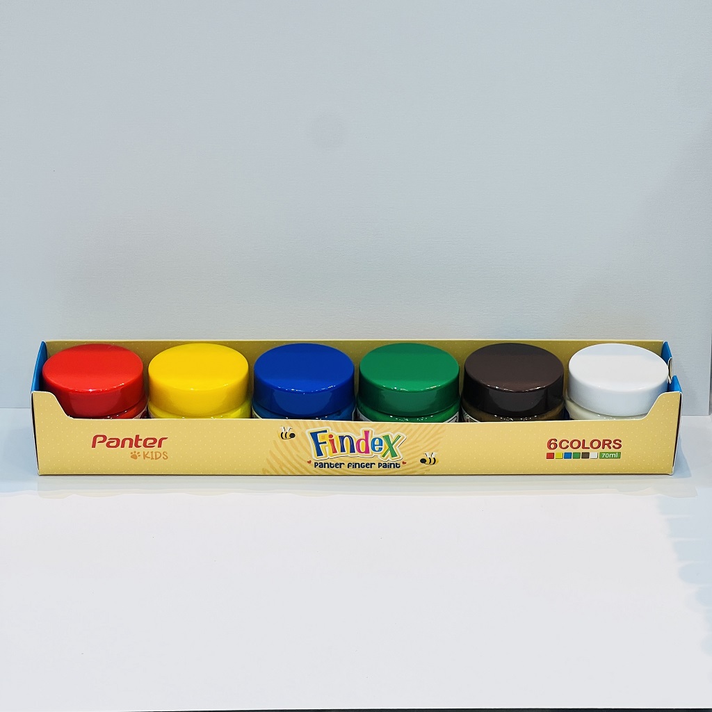 تصاویر رنگ انگشتی 6 رنگ پنتر Panter مدل Findex فیندکس00 رنگ انگشتی 6 رنگ پنتر Panter مدل Findex فیندکس00