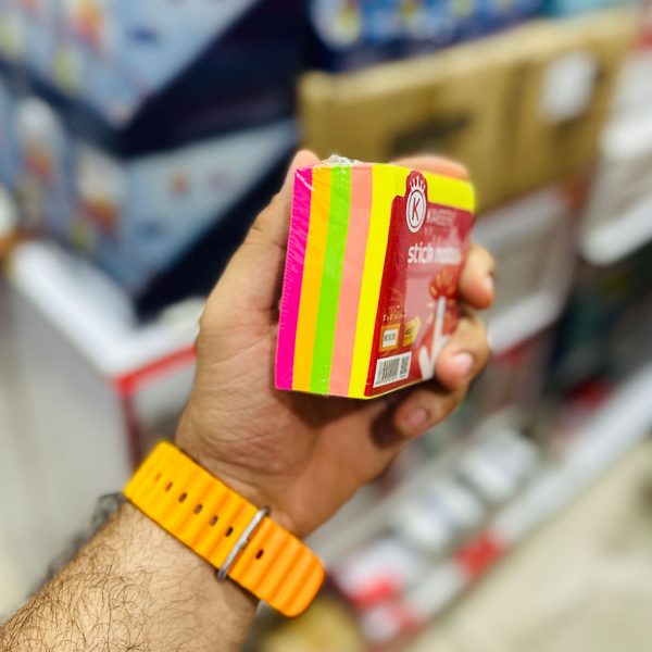 تصاویر استیکی نوت 3/3 اینچ کایزر رنگی بسته 400 برگی استیکی نوت 3/3 اینچ کایزر رنگی بسته 400 برگی