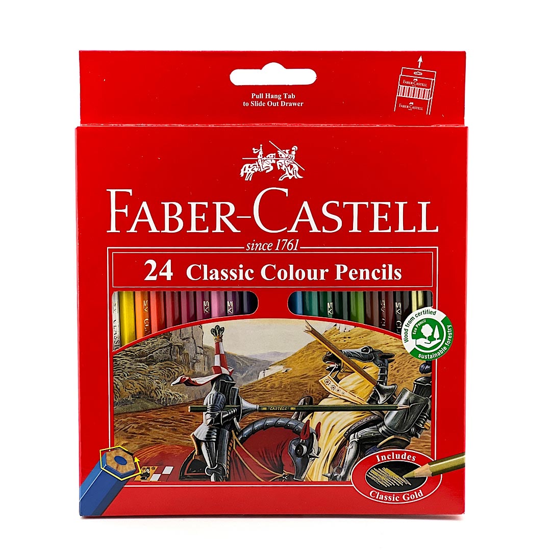 تصاویر مداد رنگی 24 رنگ مقوایی فابرکاستل Faber_castell کد115854 مداد رنگی 24 رنگ مقوایی فابرکاستل Faber_castell کد115854