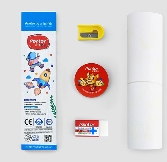 تصاویر کارگاه رنگ آمیزی پنتر و یونیسف نقاشی رولی استوانه ای کوچک کارگاه رنگ آمیزی پنتر و یونیسف نقاشی رولی استوانه ای کوچک