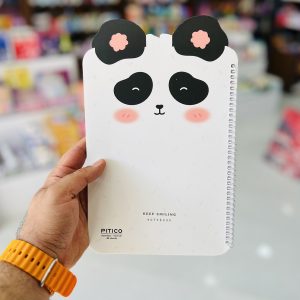 عکس دفتر حاشیه دار 40 برگ پیتیکو PITICO کد 398 طرح پاندا - شماره 5