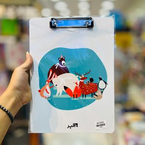 عکس تخته شاسی A4 آلپر طرح حیوانات قطبی بدنه فلزی - شماره 9