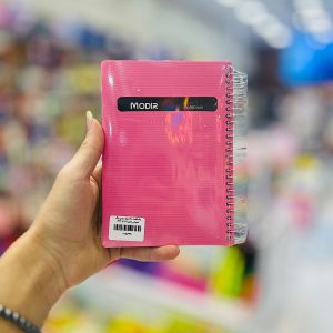 عکس دفتر یادداشت 160 برگ مدیر رنگ صورتی سایز 1/8 کد 234 - شماره 14