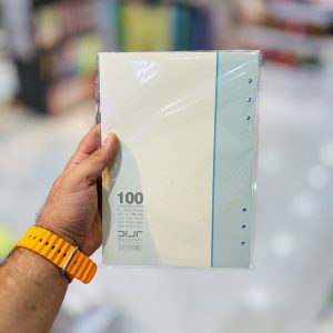 عکس یدک کلاسوری وزیری 6 حلقه 100 برگ آراد - شماره 12