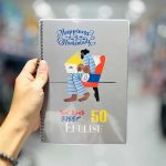 عکس دفتر 50 برگ دو خط مجلد سیبو طرح دختر مو مشکی با لپ تاپ کد 8/5 - شماره 7