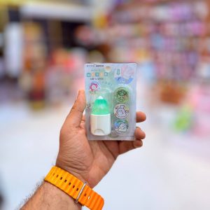عکس مهر عروسکی استیکر دار طرح دار رنگ سبز - شماره 6