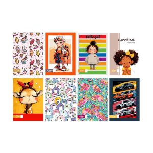 عکس دفتر 40 برگ خط دار اقتصادی لوکی Looky - شماره 7