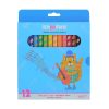مداد رنگی 12 رنگ جعبه مقوایی اسکول فنس school fans مدل Jumbo Soft