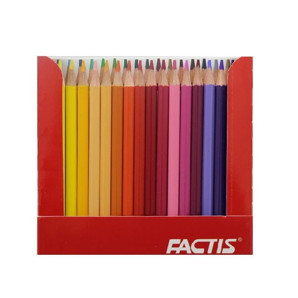 تصاویر مداد رنگی 36 رنگ جعبه مقوایی فکتیس FACTIS کد 112336 (طرح گرافیکی جور) مداد رنگی 36 رنگ جعبه مقوایی فکتیس FACTIS کد 112336 (طرح گرافیکی جور)