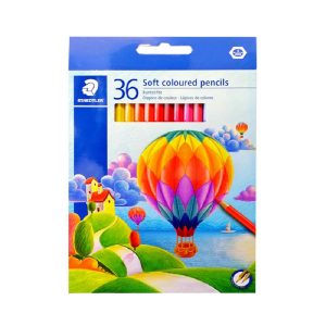 عکس مدادرنگی 36 رنگ جعبه مقوایی استدلر staedtler کد 14336 - شماره 5