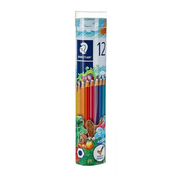 تصاویر مدادرنگی 12 رنگ جعبه استوانه ای استدلر staedtler مدل نوریس کلاب کد 14412 مدادرنگی 12 رنگ جعبه استوانه ای استدلر staedtler مدل نوریس کلاب کد 14412