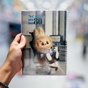 عکس دفتر 80 برگ مجلد لبوبو صندلی چرخ دار سیبو کد M 35 - شماره 6