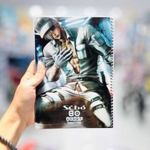 عکس دفتر 80 برگ سیبو طرح پسر با لباس سفید کد M 40 - شماره 13