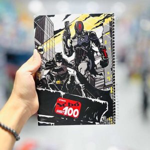 عکس دفتر 100 برگ جلد سخت سیبو طرح بتمن کد A 44 - شماره 4