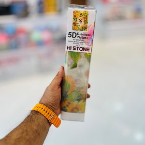 عکس نقاشی الماسی طرح روباه سایز 30 در 40 مدل رولی بدون بوم - شماره 3