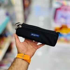 عکس جامدادی سی کلاس 3 زیپ رنگ مشکی کد 0300 - شماره 8
