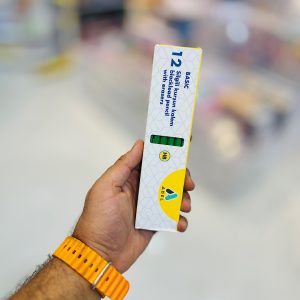 عکس مداد سیاه عادل پاک کن دار بدنه رنگی بسته 12 عددی - شماره 5