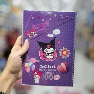 عکس دفتر 100 برگ طرح کرومی نشسته سیبو کد A 29 - شماره 10