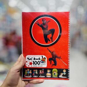 عکس دفتر 100 برگ حاشیه دار سیبو طرح مرد عنکبوتی کد A 38 - شماره 3