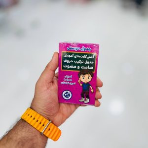 عکس فلش کارت مصوت و صامت اندیشه کهن - شماره 1