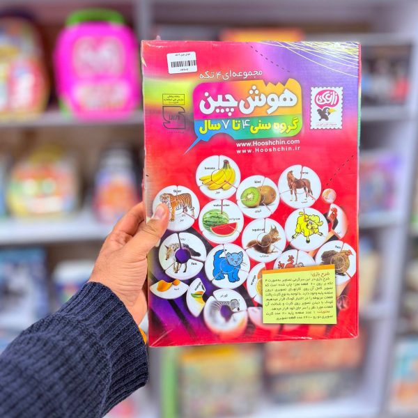 تصاویر بازی فکری هوش چین 4 تکه بازی فکری هوش چین 4 تکه
