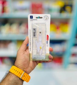 عکس ست پرگار کلاسیک سی کلاس مدل ترتل Turtle Compass کد CCTSC7-4 رنگ سبز - شماره 10