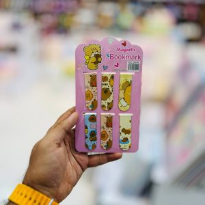 عکس بوک مارک فانتزی مغناطیسی طرح کاپی بارا صورتی - شماره 5