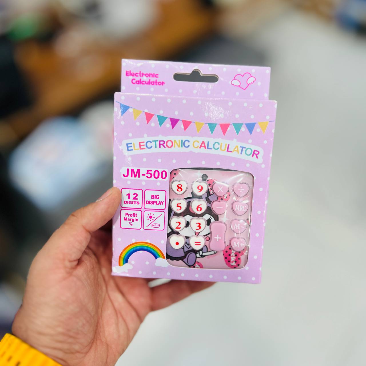 تصاویر ماشین حساب فانتزی طرح کرومی کد JM500 ماشین حساب فانتزی طرح کرومی کد JM500