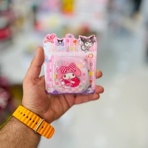 عکس دفتر یادداشت فانتزی آکواریومی طرح مای ملودی صورتی - شماره 4
