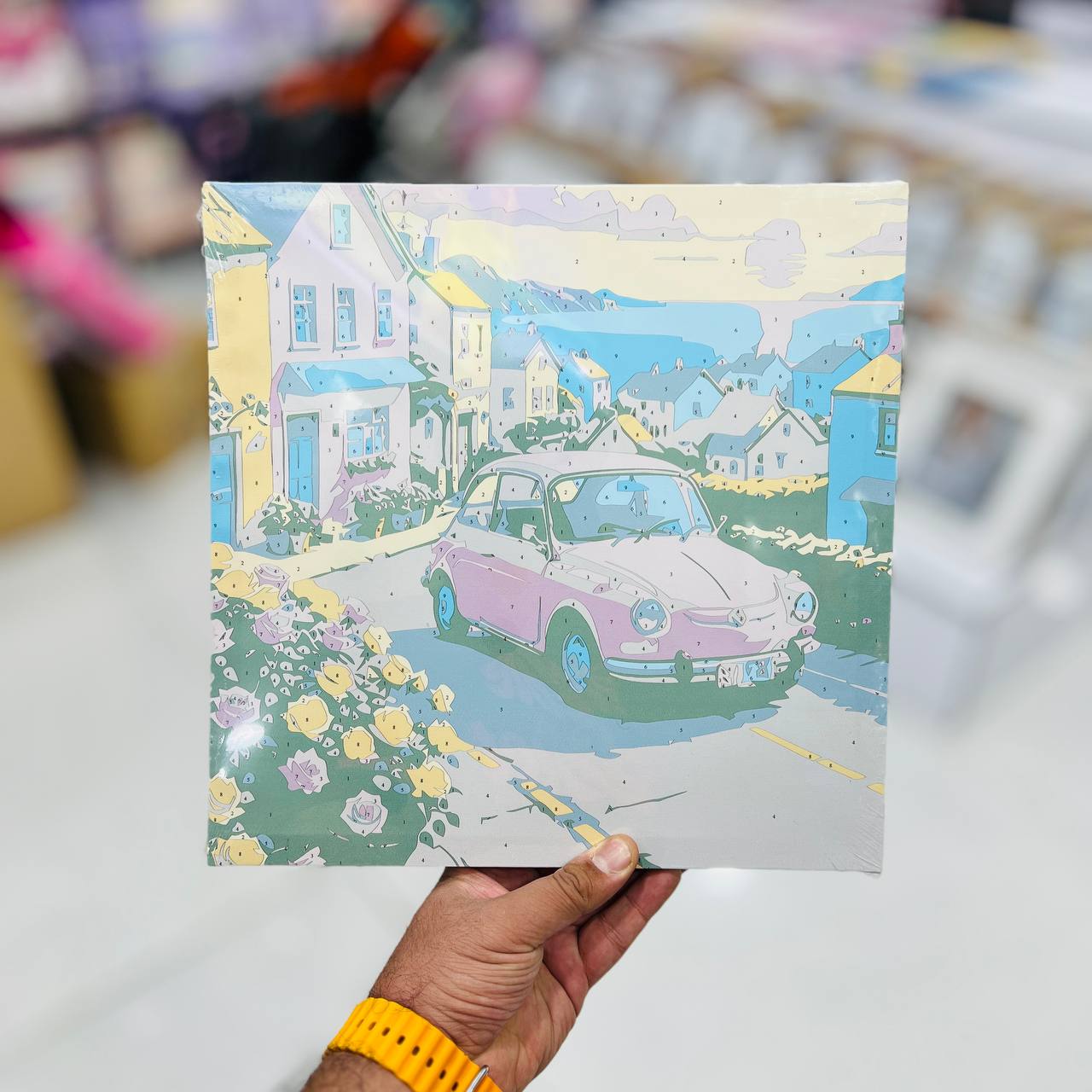 تصاویر رنگ آمیزی با اعداد سایز 30 در 30 مدل بوم دار کد CL2206 رنگ آمیزی با اعداد سایز 30 در 30 مدل بوم دار کد CL2206