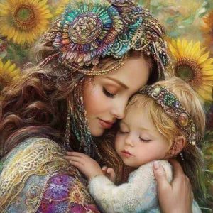 عکس نقاشی الماسی طرح بزرگسال 40در50 کد T15 - شماره 10