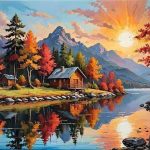 عکس نقاشی الماسی طرح بزرگسال 40در50 کد T17 - شماره 7