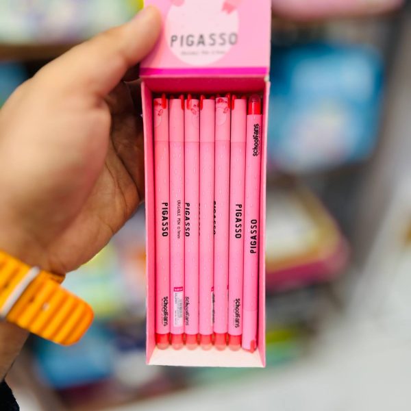 تصاویر خودکار پاک کن دار اسکول فنس طرح PIGASSO خودکار پاک کن دار اسکول فنس طرح PIGASSO