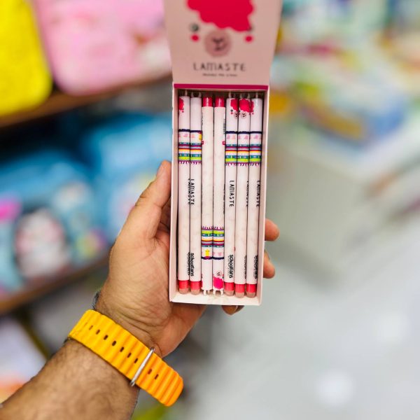 تصاویر خودکار پاک کن دار اسکول فنس طرح LAMASTE خودکار پاک کن دار اسکول فنس طرح LAMASTE