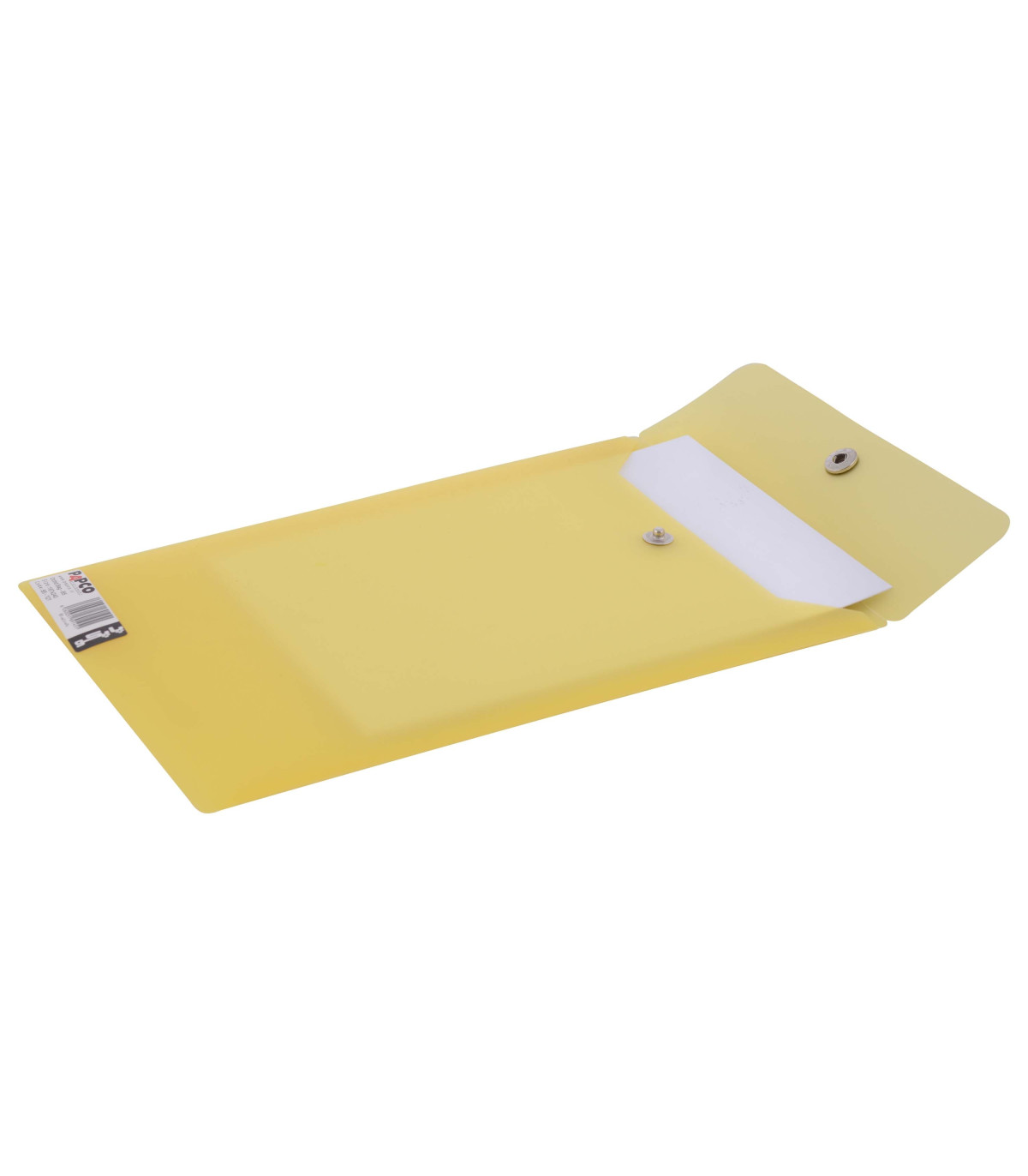 تصاویر پوشه دکمه دار پاپکو PAPCO سایز B5 سری ارکید کد 121 رنگ زرد پوشه دکمه دار پاپکو PAPCO سایز B5 سری ارکید کد 121 رنگ زرد