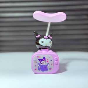 عکس چراغ مطالعه فانتزی TABLE LAMP طرح کرومی تلویزیونی رنگ بنفش - شماره 6