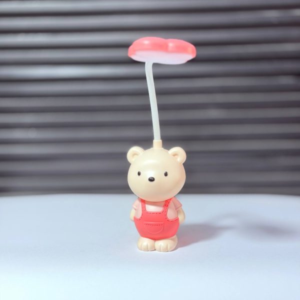 تصاویر چراغ مطالعه فانتزی DESK LAMP طرح خرس رنگ صورتی چراغ مطالعه فانتزی DESK LAMP طرح خرس رنگ صورتی