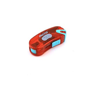 عکس تراش پاک کن دوطرفه فکتیس FACTIC مدل کاتری رنگ قرمز کد MF471 - شماره 1