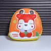 کوله مهد فایبرگلاس Beddy Bear طرح گوزن خوابالو برجسته رنگ نارنجی
