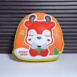 عکس کوله مهد فایبرگلاس Beddy Bear طرح گوزن خوابالو برجسته رنگ نارنجی - شماره 7