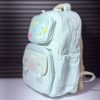 کوله پشتی دخترانه ژیانگ طرح پوچاکو رنگ سبز کد973