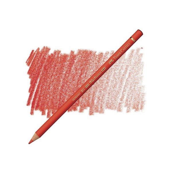 تصاویر مداد رنگی پلی کروم فابر کاستل FaberCastell شماره Light Cadmium Red 117 مداد رنگی پلی کروم فابر کاستل FaberCastell شماره Light Cadmium Red 117