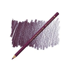 عکس مداد رنگی پلی کروم فابر کاستل FaberCastell شماره Magenta 133 - شماره 3