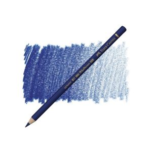 عکس مداد رنگی پلی کروم فابر کاستل FaberCastell شماره Helio blue Reddish 151 - شماره 10