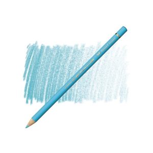 عکس مداد رنگی پلی کروم فابر کاستل FaberCastell شماره Light Cobalt Turquoise 154 - شماره 11