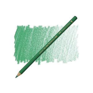 عکس مداد رنگی پلی کروم فابر کاستل FaberCastell شماره Emerald Green 163 - شماره 14
