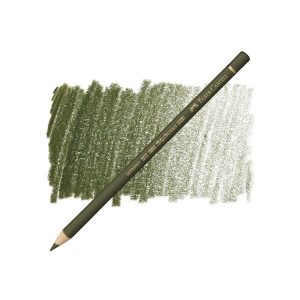 عکس مداد رنگی پلی کروم فابر کاستل FaberCastell شماره Olive Green Yellowish 173 - شماره 12