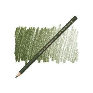 عکس مداد رنگی پلی کروم فابر کاستل FaberCastell شماره Chrome Green Opaque 174 - شماره 3