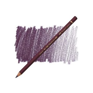 عکس مداد رنگی پلی کروم فابر کاستل FaberCastell شماره Red Violet 194 - شماره 5